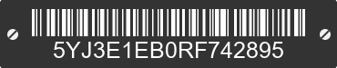 2024 TESLA Model 3 5YJ3E1EB0RF742895 VIN decoded
