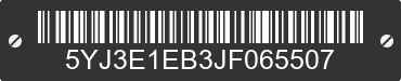 2018 TESLA Model 3 5YJ3E1EB3JF065507 VIN decoded