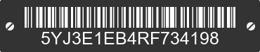 2024 TESLA Model 3 5YJ3E1EB4RF734198 VIN decoded