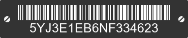 2022 TESLA Model 3 5YJ3E1EB6NF334623 VIN decoded