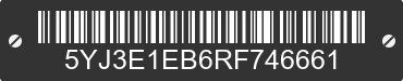 2024 TESLA Model 3 5YJ3E1EB6RF746661 VIN decoded