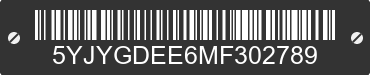 2021 TESLA Model Y 5YJYGDEE6MF302789 VIN decoded