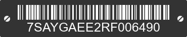 2024 TESLA Model Y 7SAYGAEE2RF006490 VIN decoded