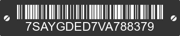 2027 TESLA Model Y 7SAYGDED7VA788379 VIN decoded