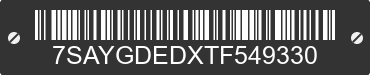 2026 TESLA Model Y 7SAYGDEDXTF549330 VIN decoded
