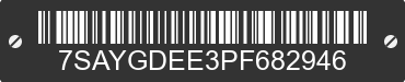 2023 TESLA Model Y 7SAYGDEE3PF682946 VIN decoded
