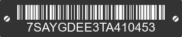 2026 TESLA Model Y 7SAYGDEE3TA410453 VIN decoded