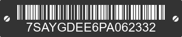 2023 TESLA Model Y 7SAYGDEE6PA062332 VIN decoded