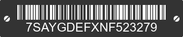 2022 TESLA Model Y 7SAYGDEFXNF523279 VIN decoded