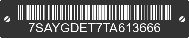 2026 TESLA Model Y 7SAYGDET7TA613666 VIN decoded