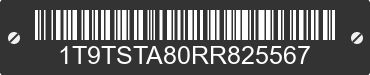 2024 TICO MANUFACTURING DIVISION TICO Standard Terminal Tractor 1T9TSTA80RR825567 VIN decoded