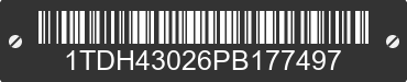 2023 TIMPTE, INC Timpte 1TDH43026PB177497 VIN decoded