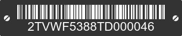 2026 TITAN TRAILERS INC. Titan 2TVWF5388TD000046 VIN decoded