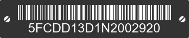 2022 TOMBERLIN E-merge 5FCDD13D1N2002920 VIN decoded