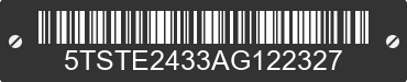 2010 TOMBERLIN E-merge 5TSTE2433AG122327 VIN decoded