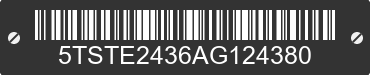 2010 TOMBERLIN E-merge 5TSTE2436AG124380 VIN decoded