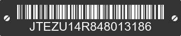 2004 TOYOTA 4-Runner JTEZU14R848013186 VIN decoded