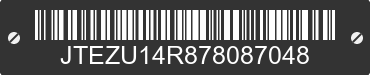 2007 TOYOTA 4-Runner JTEZU14R878087048 VIN decoded