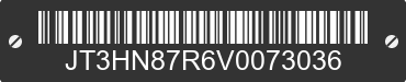 1997 TOYOTA 4Runner JT3HN87R6V0073036 VIN decoded