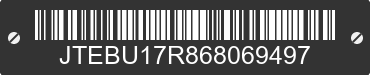 2006 TOYOTA 4Runner JTEBU17R868069497 VIN decoded