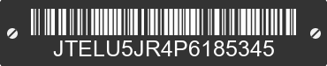 2023 TOYOTA 4Runner JTELU5JR4P6185345 VIN decoded