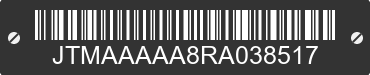 2024 TOYOTA bZ4X JTMAAAAA8RA038517 VIN decoded