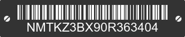 0 TOYOTA C-HR NMTKZ3BX90R363404 VIN decoded
