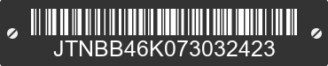 2007 TOYOTA Camry JTNBB46K073032423 VIN decoded