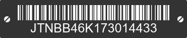 2007 TOYOTA Camry JTNBB46K173014433 VIN decoded