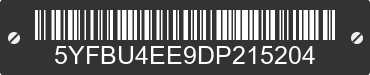 2013 TOYOTA Corolla 5YFBU4EE9DP215204 VIN decoded