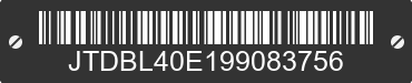 2009 TOYOTA Corolla JTDBL40E199083756 VIN decoded