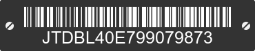 2009 TOYOTA Corolla JTDBL40E799079873 VIN decoded