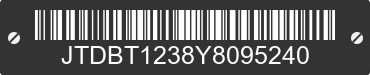 2000 TOYOTA Echo JTDBT1238Y8095240 VIN decoded