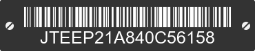 2004 TOYOTA Highlander JTEEP21A840C56158 VIN decoded