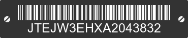 2010 TOYOTA Highlander JTEJW3EHXA2043832 VIN decoded