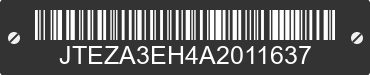 2010 TOYOTA Highlander JTEZA3EH4A2011637 VIN decoded