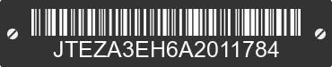 2010 TOYOTA Highlander JTEZA3EH6A2011784 VIN decoded