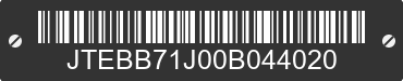 0 TOYOTA Land Cruiser JTEBB71J00B044020 VIN decoded