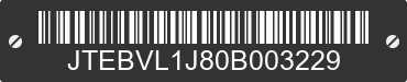 0 TOYOTA Land Cruiser JTEBVL1J80B003229 VIN decoded