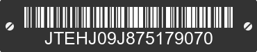 2007 TOYOTA Land Cruiser JTEHJ09J875179070 VIN decoded