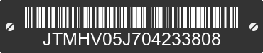 0 TOYOTA Land Cruiser JTMHV05J704233808 VIN decoded