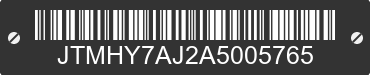 2010 TOYOTA Land Cruiser JTMHY7AJ2A5005765 VIN decoded