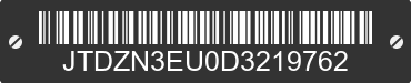 2013 TOYOTA Prius V JTDZN3EU0D3219762 VIN decoded