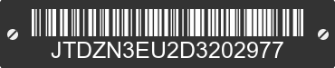 2013 TOYOTA Prius V JTDZN3EU2D3202977 VIN decoded