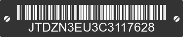 2012 TOYOTA Prius V JTDZN3EU3C3117628 VIN decoded