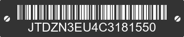 2012 TOYOTA Prius V JTDZN3EU4C3181550 VIN decoded