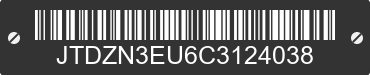 2012 TOYOTA Prius V JTDZN3EU6C3124038 VIN decoded