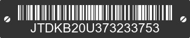 2007 TOYOTA PRIUS JTDKB20U373233753 VIN decoded