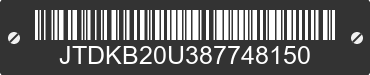 2008 TOYOTA Prius JTDKB20U387748150 VIN decoded