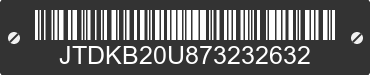 2007 TOYOTA PRIUS JTDKB20U873232632 VIN decoded